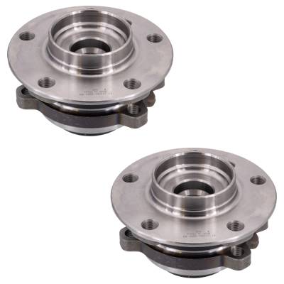 Rareelectrical - Pair Of Rear Hub Assembly Compatible With 2011-2018 Bmw 550I 535I Gt 550I Gt 650I Xdrive Alpina B6 - Image 3