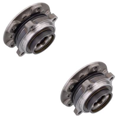 Rareelectrical - Pair Of Rear Hub Assembly Compatible With 2011-2018 Bmw 550I 535I Gt 550I Gt 650I Xdrive Alpina B6 - Image 4