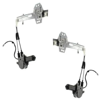 Rareelectrical - New Rear Left And Rear Right Window Regulator Compatible With Honda Accord Ex-R 4 Cyl 2.2L Accord - Image 2