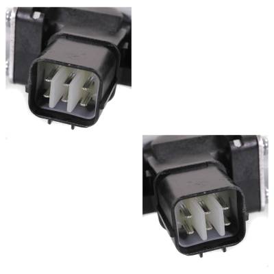 Rareelectrical - Front Left And Front Right Window Regulator Compatible With Acura Tsx Base 4 Cyl 2.4L 2004-2008 - Image 6
