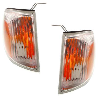 Rareelectrical - New Front Left And Front Right Turn Signal Light Compatible With Toyota Tundra Base 8 Cyl 4.7L - Image 2