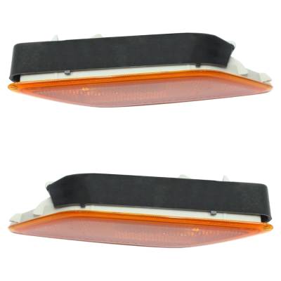 Rareelectrical - New Front Left And Front Right Side Marker Compatible With Mercedes Benz E300 4Matic E350 Base 6 Cyl - Image 4