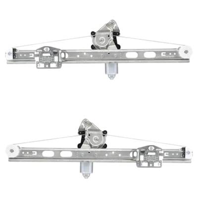 Rareelectrical - Rear Left And Rear Right Window Regulator Compatible With Mercedes Benz Ml350 Base 6 Cyl 3.7L Ml500 - Image 5