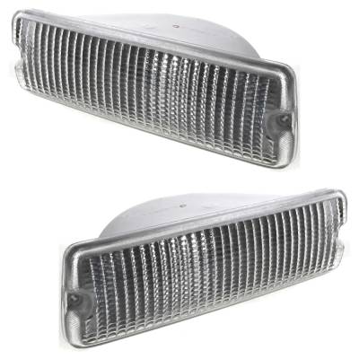 Rareelectrical - New Front Right And Front Left Turn Signal Light Compatible With Dodge D150 Base 6 Cyl 3.9L - Image 2