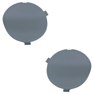 Rareelectrical - New Front Left And Front Right Tow Eye Cover Compatible With Ford Transit Connect Xlt Premium 4 Cyl - Image 2