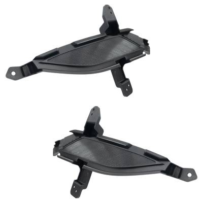 Rareelectrical - New Front Left And Front Right Tow Eye Cover Compatible With Kia K5 Lx 4 Cyl 1.6L K5 Ex 4 Cyl 1.6L - Image 2