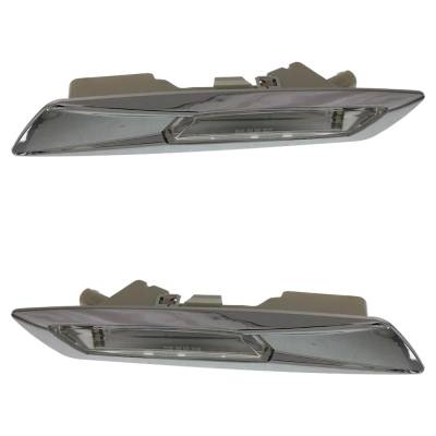 Rareelectrical - New Front Left And Front Right Side Marker Compatible With Bmw 535I Gt Base 535I Gt Xdrive Base - Image 1