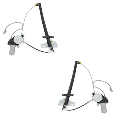 Rareelectrical - New Rear Left And Rear Right Window Regulator Compatible With Honda Cr-V Ex 4 Cyl 2.4L Cr-V Lx 4 Cyl - Image 4