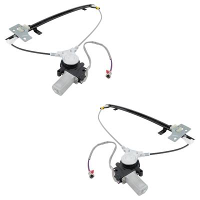 Rareelectrical - New Rear Left And Rear Right Window Regulator Compatible With Honda Cr-V Ex 4 Cyl 2.4L Cr-V Se 4 Cyl - Image 3