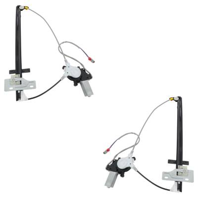 Rareelectrical - New Rear Left And Rear Right Window Regulator Compatible With Honda Cr-V Lx 4 Cyl 2.4L Cr-V Ex 4 Cyl - Image 2
