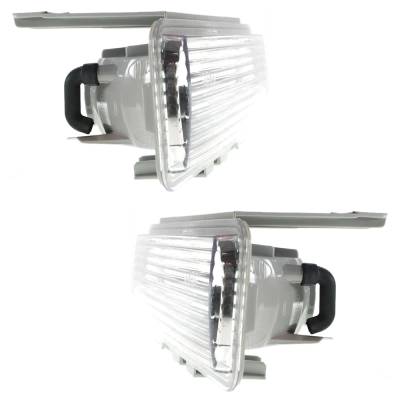 Rareelectrical - Front Turn Signal Lights Compatible With 1994-1997 Chevrolet S10 Base 4.3L (94-97) Ls 2.2L (94-97) - Image 3