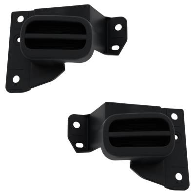 Rareelectrical - New Front Left And Front Right Tow Eye Cover Compatible With Gmc Sierra 1500 At4x 6 Cyl 3.0L Sierra - Image 2