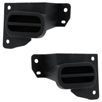 New Front Left And Front Right Tow Eye Cover Compatible With Gmc Sierra 1500 Sle 6 Cyl 3.0L Sierra