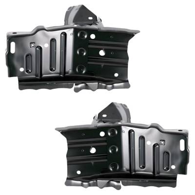 Rareelectrical - New Pair Of Radiator Support Bracket Compatible With Toyota Rav4 Adventure 4 Cyl 2.5L Rav4 Le 4 Cyl - Image 2
