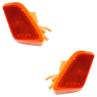 Rareelectrical - New Front Left And Front Right Side Marker Compatible With Mercedes Benz S400 Hybrid S550 Base - Image 2