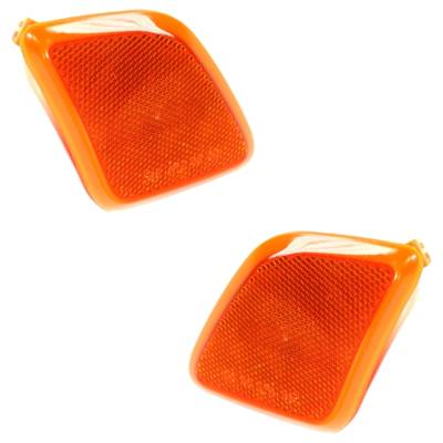 Rareelectrical - New Front Left And Front Right Side Marker Compatible With Mercedes Benz S400 Hybrid S550 Base - Image 3
