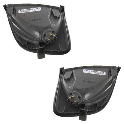 Rareelectrical - Front Parking Light Pair Compatible With 1995-1999 Mercedes-Benz S420 Base 4.2L (95-99) S500 Base - Image 4