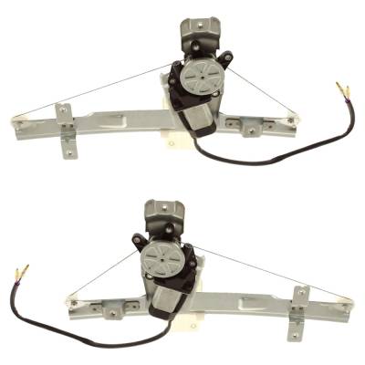 Rareelectrical - New Rear Left And Rear Right Window Regulator Compatible With Chevrolet Pontiac Saturn Cobalt Ls G5 - Image 5