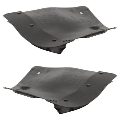 Rareelectrical - New Front Left And Front Right Mud Flaps Compatible With Toyota Rav4 Xle 4 Cyl 2.5L Rav4 Hybrid Xle - Image 5