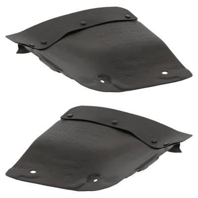 Rareelectrical - New Front Left And Front Right Mud Flaps Compatible With Toyota Rav4 Hybrid Limited 4 Cyl 2.5L - Image 7