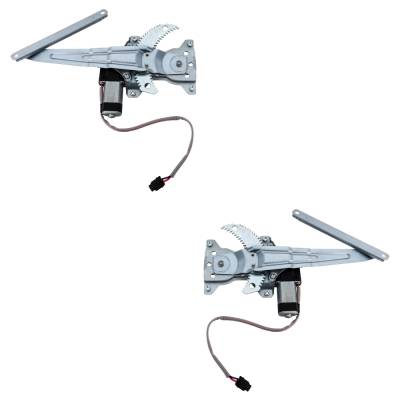 Rareelectrical - New Rear Left And Rear Right Window Regulator Compatible With Infiniti G35 Base 6 Cyl 3.5L G35 X 6 - Image 4