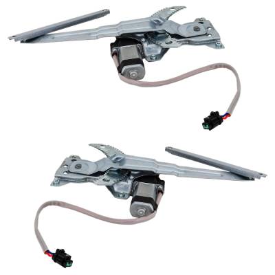 Rareelectrical - New Rear Left And Rear Right Window Regulator Compatible With Infiniti G35 Base 6 Cyl 3.5L G35 X 6 - Image 5