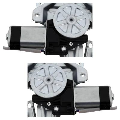 Rareelectrical - New Rear Left And Rear Right Window Regulator Compatible With Infiniti G35 Base 6 Cyl 3.5L G35 X 6 - Image 7
