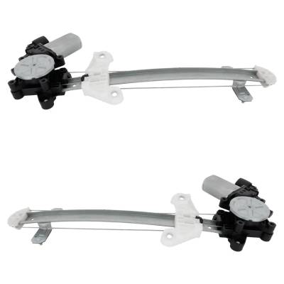 Rareelectrical - New Rear Left And Rear Right Window Regulator Compatible With Honda Accord Ex 4 Cyl 1.5L Accord Ex-L - Image 5
