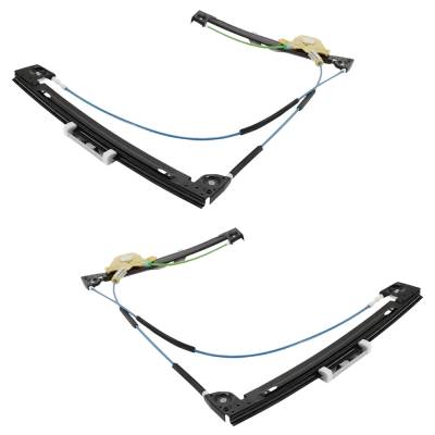 Rareelectrical - Front Left And Front Right Window Regulator Compatible With Mini Cooper Base 4 Cyl 1.6L 2005 - Image 3