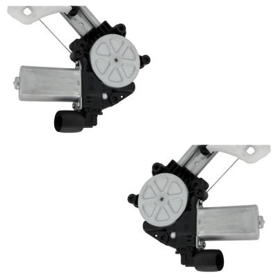 Rareelectrical - New Rear Left And Rear Right Window Regulator Compatible With Honda Accord Hybrid 4 Cyl 2.0L Accord - Image 7