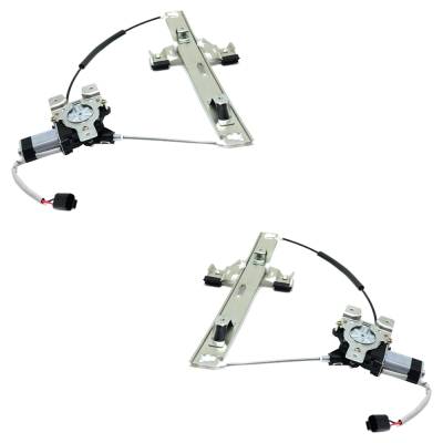 Rareelectrical - New Rear Left And Rear Right Window Regulator Compatible With Hummer H2 Base 8 Cyl 6.0L H2 Base 8 - Image 6