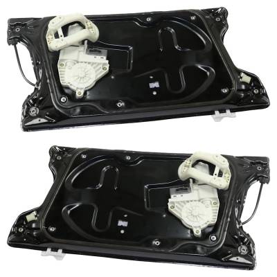 Rareelectrical - New OEM Replacement Front Left And Front Right Window Regulator Compatible With Land Rover Lr3 Hse - Image 1