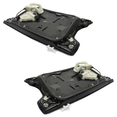 Rareelectrical - New OEM Replacement Front Left And Front Right Window Regulator Compatible With Land Rover Lr3 Hse - Image 3