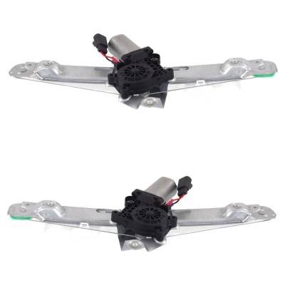 Rareelectrical - New Rear Left And Rear Right Window Regulator Compatible With Chevrolet Saturn Malibu Classic Ls 4 - Image 4