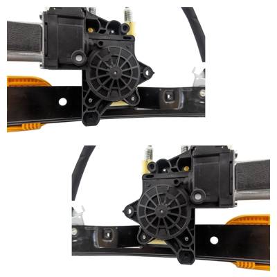 Rareelectrical - New OEM Replacement Rear Left And Rear Right Window Regulator Compatible With Jaguar Xf 2.0T 4 Cyl - Image 3