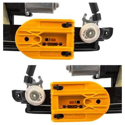 Rareelectrical - New OEM Replacement Rear Left And Rear Right Window Regulator Compatible With Jaguar Xf Premium - Image 4