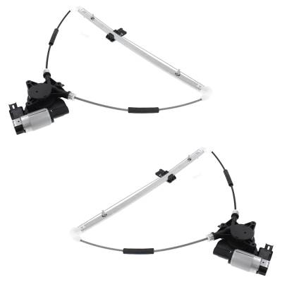 Rareelectrical - New Rear Left And Rear Right Window Regulator Compatible With Mazda 5 Gs 4 Cyl 2.3L 5 Grand Touring - Image 2
