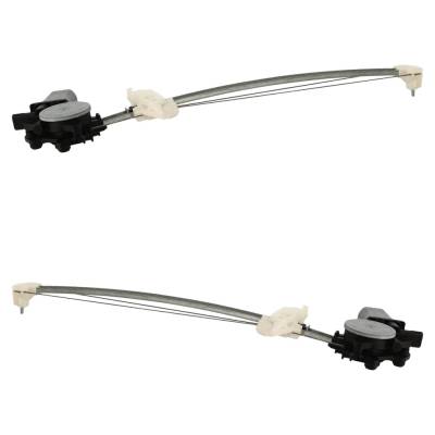 Rareelectrical - New Rear Left And Rear Right Window Regulator Compatible With Acura Ilx Dynamic 4 Cyl 2.4L Ilx - Image 5