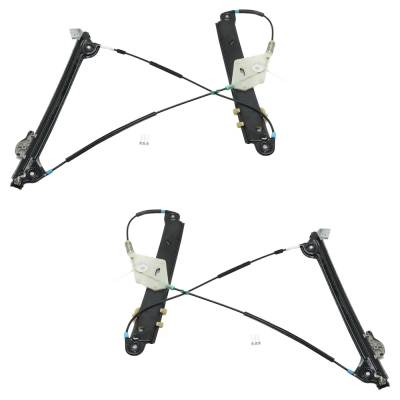 Rareelectrical - New OEM Replacement Front Left And Front Right Window Regulator Compatible With Bmw 135I Base 6 Cyl - Image 5