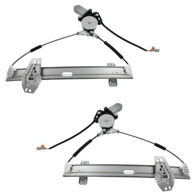Rareelectrical - Front Left And Front Right Window Regulator Compatible With Acura Tl Base 6 Cyl 3.2L 1999-2001 - Image 5