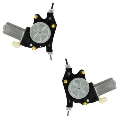 Rareelectrical - New Rear Left And Rear Right Window Regulator Compatible With Hyundai Kia Accent Gsi 4 Cyl 1.6L Rio - Image 7