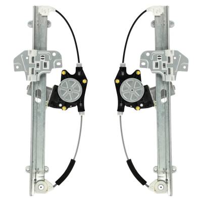 Rareelectrical - New OEM Replacement Rear Left And Rear Right Window Regulator Compatible With Hyundai Kia Rio Base 4 - Image 2