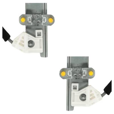 Rareelectrical - New OEM Replacement Rear Left And Rear Right Window Regulator Compatible With Hyundai Kia Rio Base 4 - Image 6