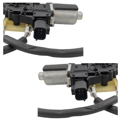 Rareelectrical - New Rear Left And Rear Right Window Regulator Compatible With Jaguar Xf 3.0L Awd 6 Cyl 3.0L Xf Base - Image 6