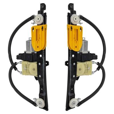 Rareelectrical - New Rear Left And Rear Right Window Regulator Compatible With Jaguar Xf 3.0L Awd Sport 6 Cyl 3.0L Xf - Image 2