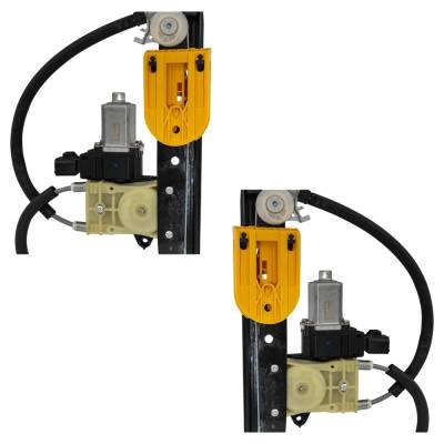 Rareelectrical - New Rear Left And Rear Right Window Regulator Compatible With Jaguar Xf 3.0L Awd Sport 6 Cyl 3.0L Xf - Image 4