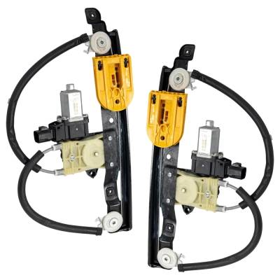 Rareelectrical - New Rear Left And Rear Right Window Regulator Compatible With Jaguar Xf Luxury 8 Cyl 4.2L Xf Premium - Image 3