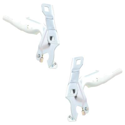 Rareelectrical - New Pair Of Hood Hinge Compatible With Mitsubishi Mirage Es 3 Cyl 1.2L Mirage Gt 3 Cyl 1.2L - Image 4