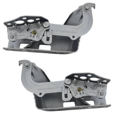Rareelectrical - New Pair Of Hood Hinge Compatible With Mercedes Benz Glc300 4Matic 4 Cyl 2.0L Glc300 Base 4 Cyl 2.0L - Image 2