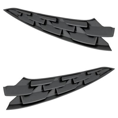 Rareelectrical - New Pair Of Grille Assembly Compatible With Kia K5 Lx 4 Cyl 1.6L K5 Ex 4 Cyl 1.6L 2021-2024 By - Image 3